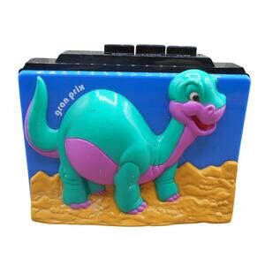 Gran Prix Critters Dinosaur Cassette Player Y0030 for REPAIR READ DESCRIPTION